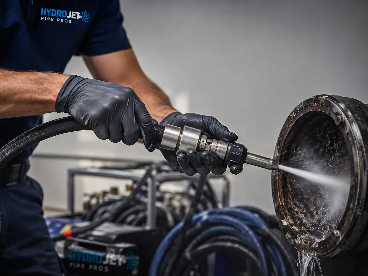 Hydro Jet Pipe Descaling in Brentwood, CA